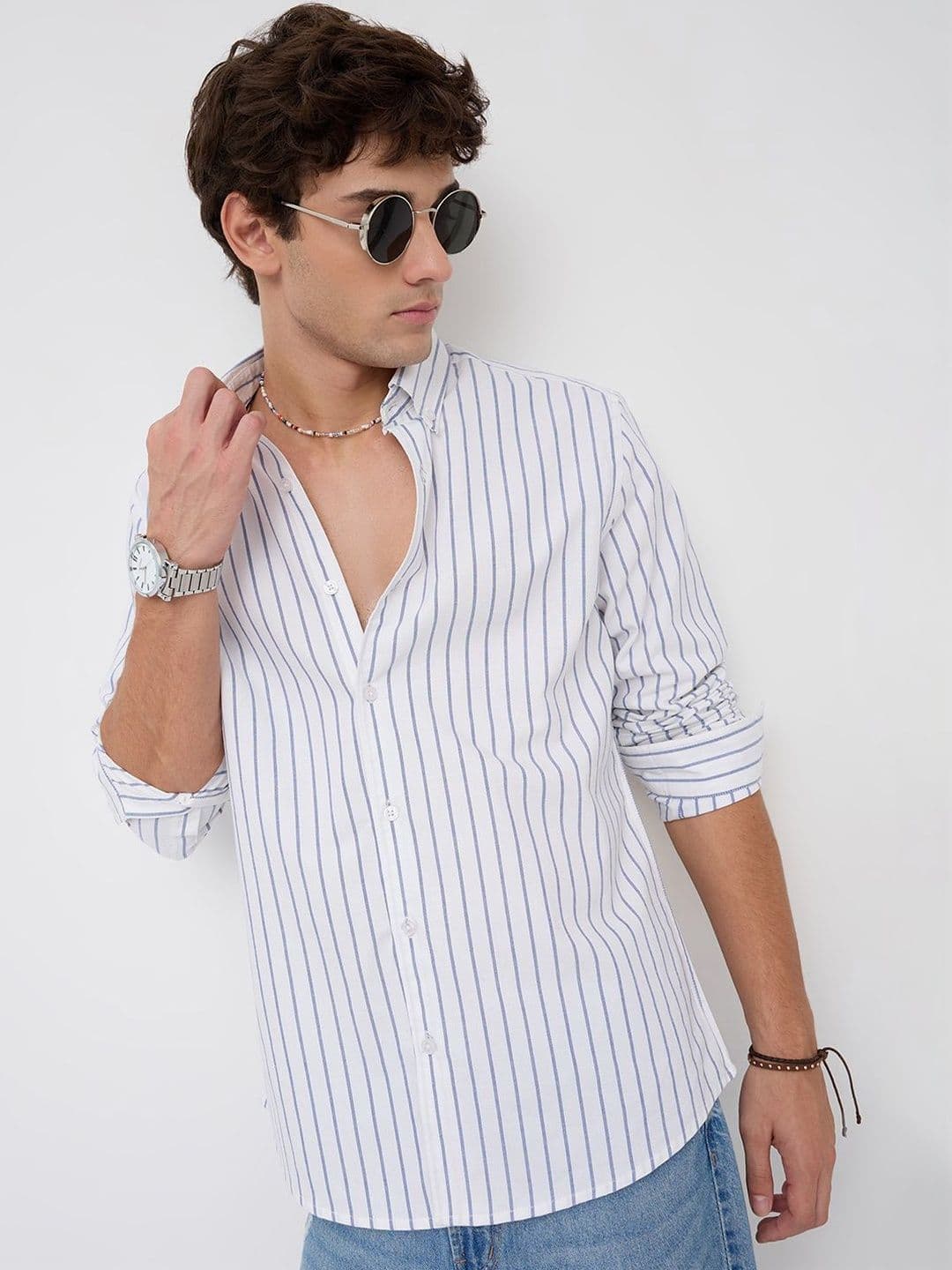 VASTRADO Nautical Line Summer Oxford Shirt thumbnail 4