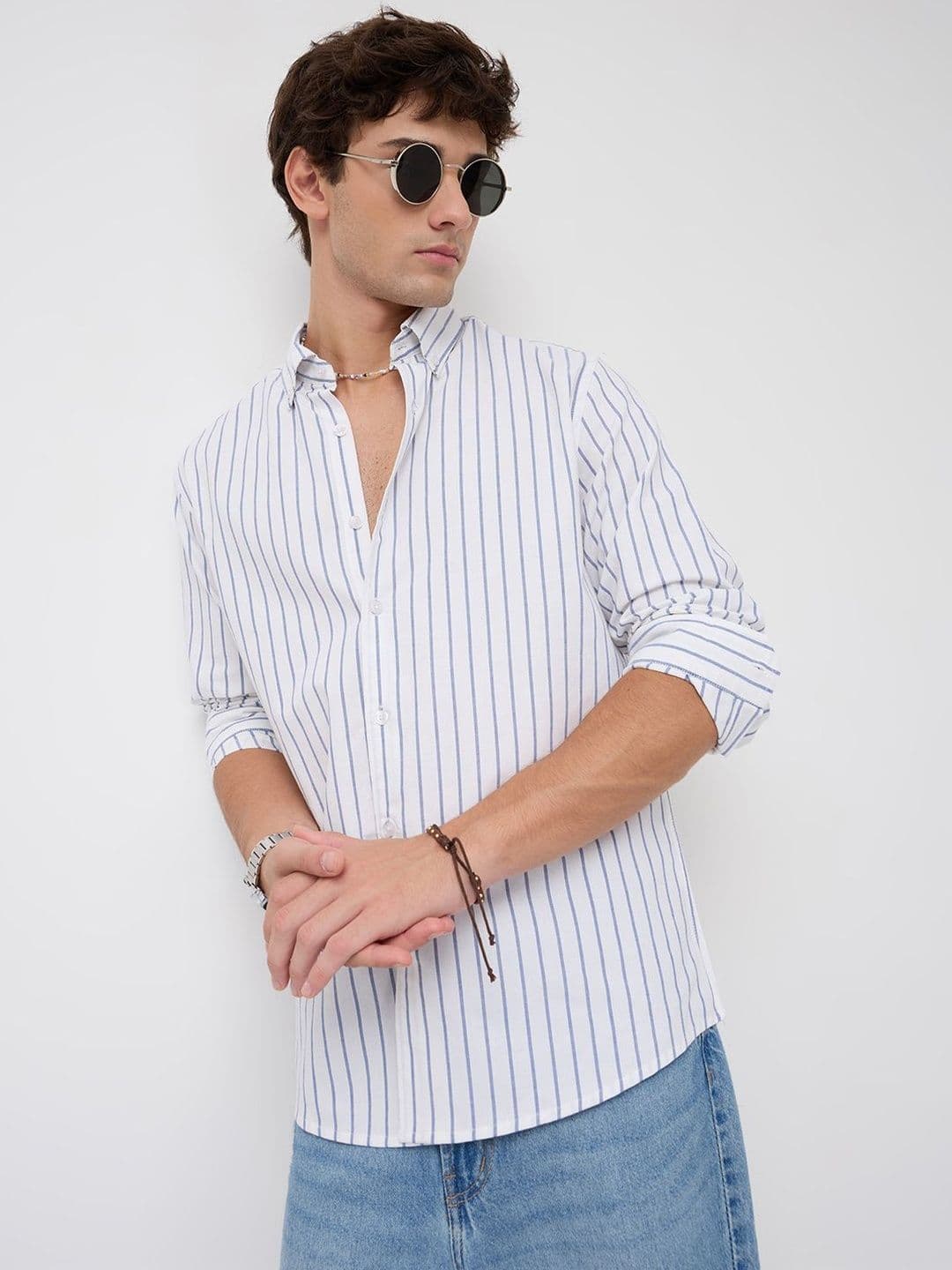 VASTRADO Nautical Line Summer Oxford Shirt thumbnail 5