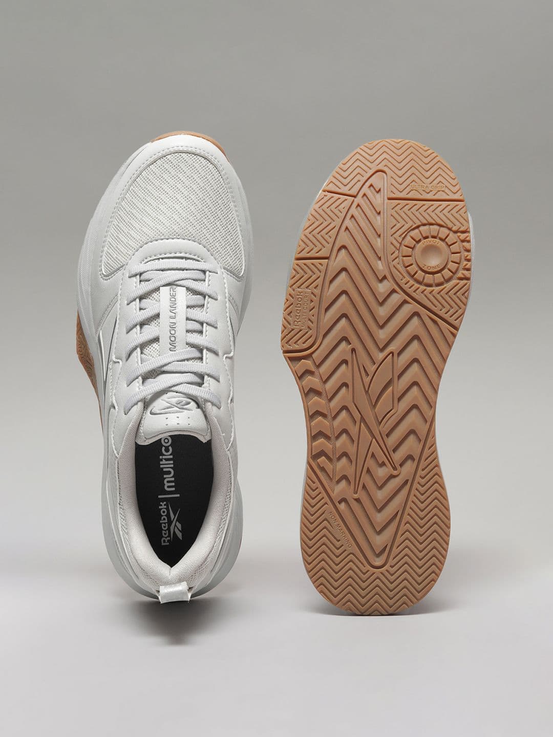 Reebok Multi Court Men Lace-Ups Badminton Sports Shoes thumbnail 3