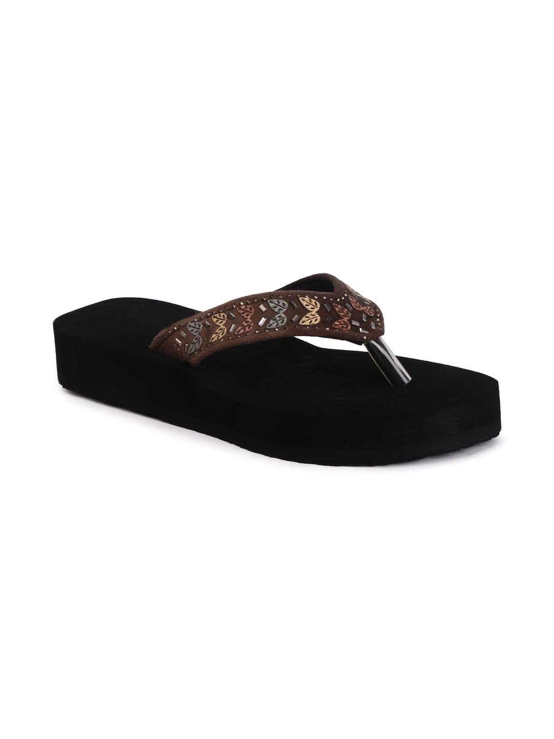 TRIKSY Women Embellished Open Toe Flats thumbnail 4
