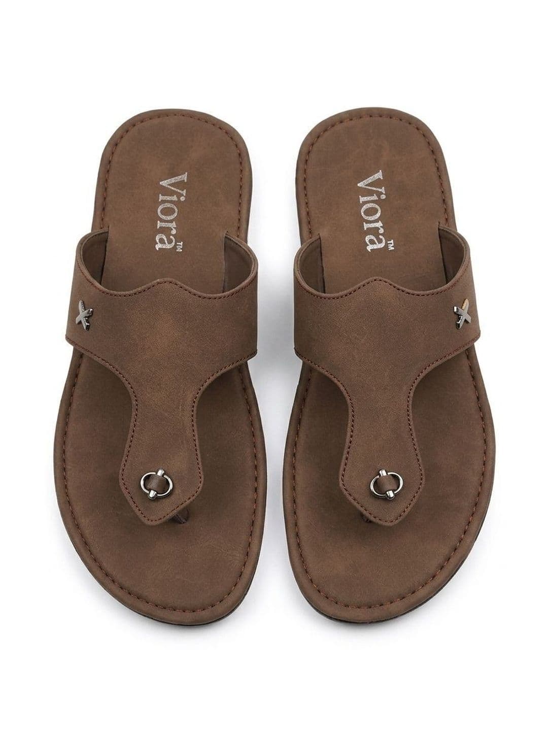 Viora Men Thong Flip-Flops thumbnail 4