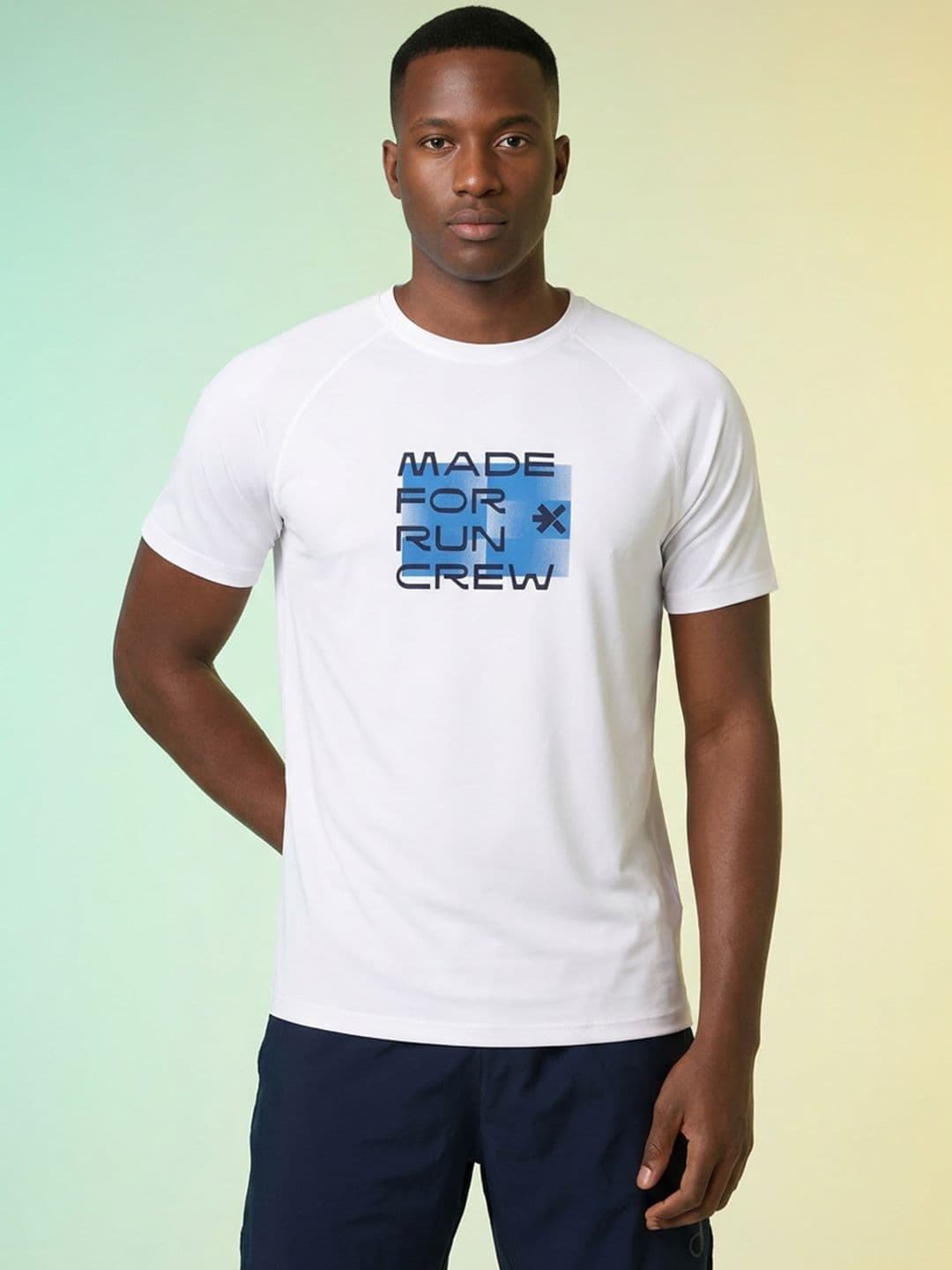 HRX by Hrithik Roshan Typography Printed Rapid-Dry Running T-shirt thumbnail 3
