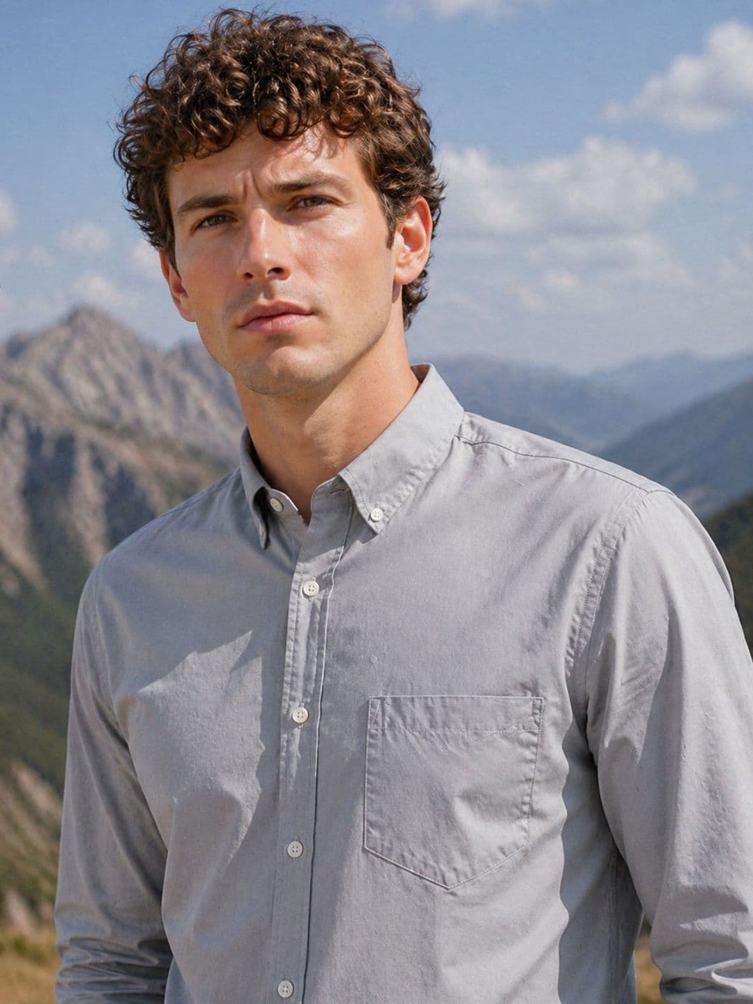 The Roadster Lifestyle Co Cotton Spread Collar Full Sleeves Shirt thumbnail 3