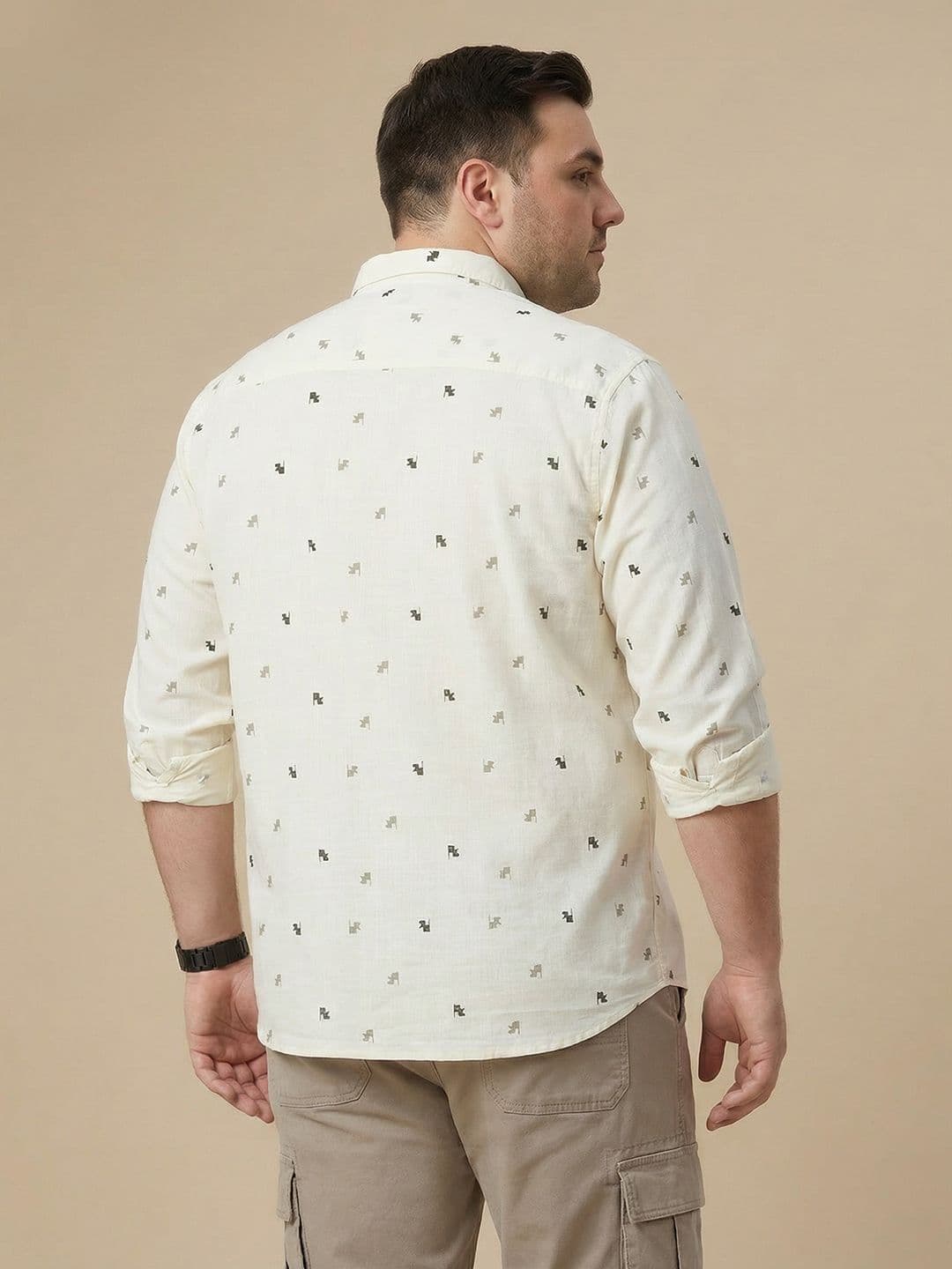 Sztori Abstract Printed Casual Shirt thumbnail 6