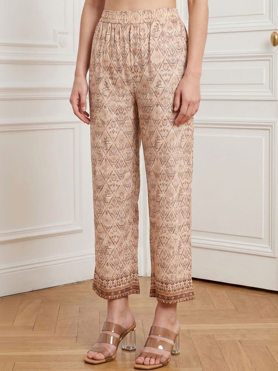 AURELIA Women Ethnic Motifs Printed Ethnic Palazzos - view 1