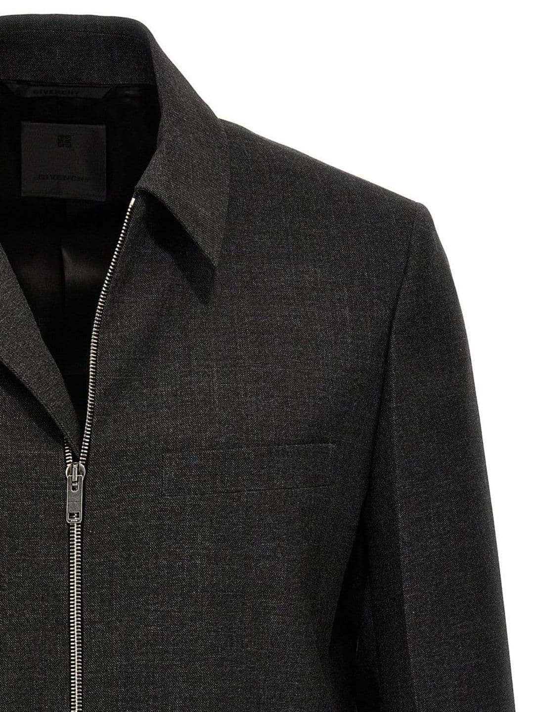 Givenchy Grey Structured Blouson thumbnail 2