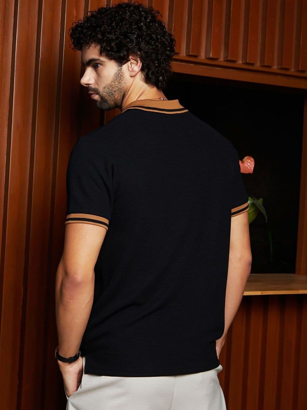 ENITOR Men Polo Collar T-shirt thumbnail 4