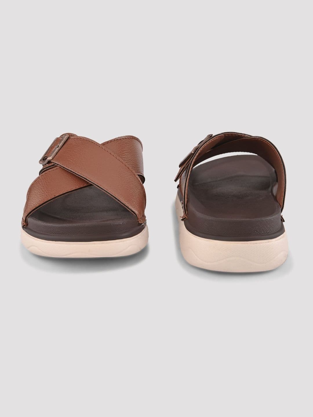 The Roadster Lifestyle Co Men Open Back Buckle Details Comfort Sandals thumbnail 2