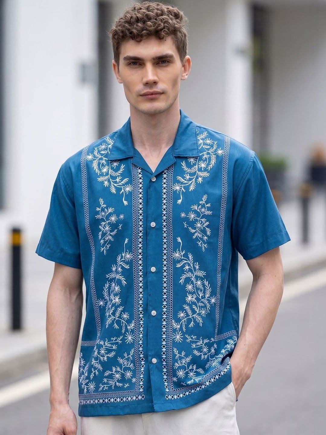 HERE&NOW Men Original Printed Casual Shirt thumbnail 2