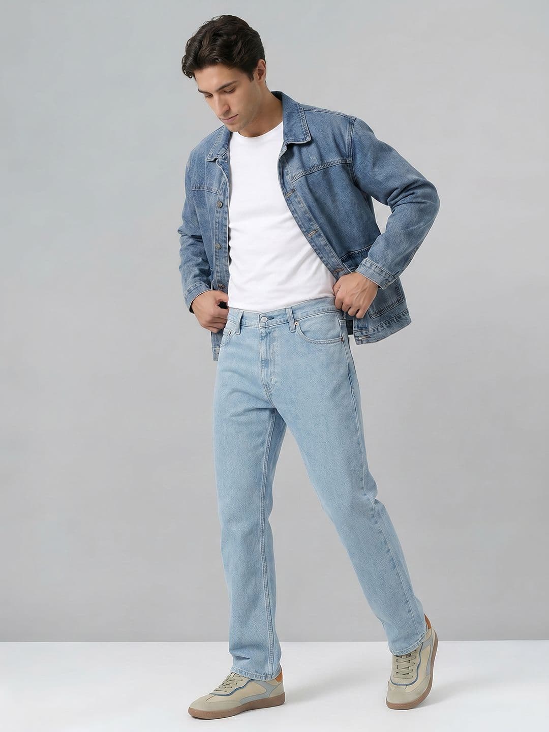 Levis Men 555 Relaxed Straight Fit Stretchable Jeans thumbnail 6
