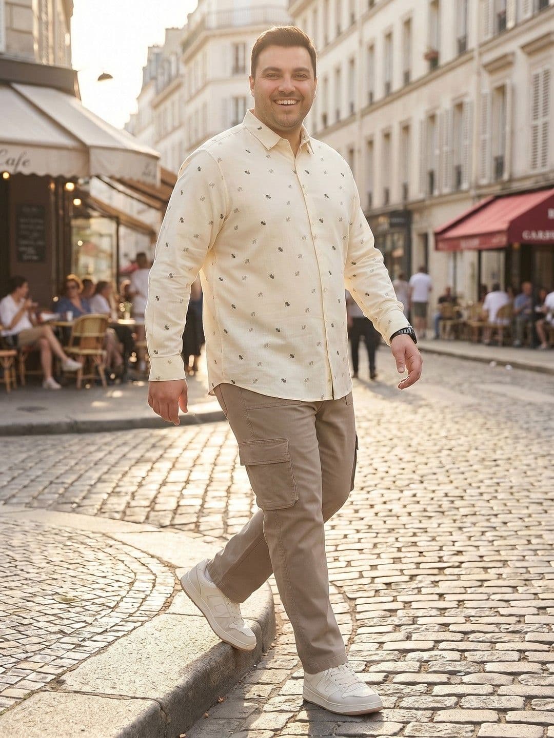 Sztori Abstract Printed Casual Shirt thumbnail 8