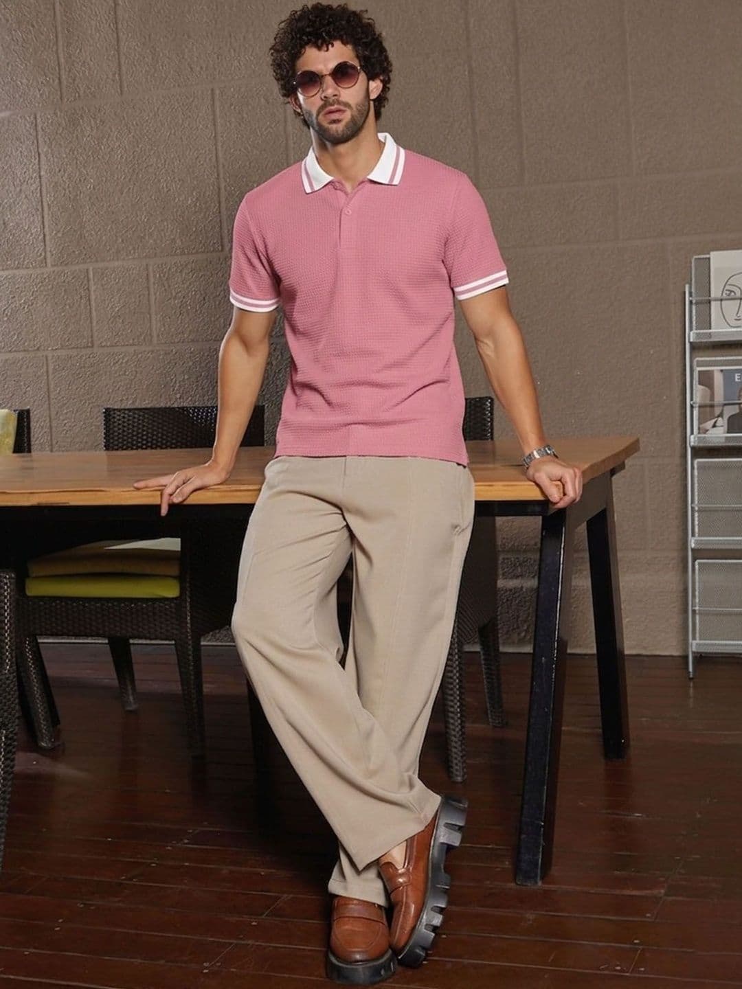 ENITOR Men Polo Collar T-shirt thumbnail 2