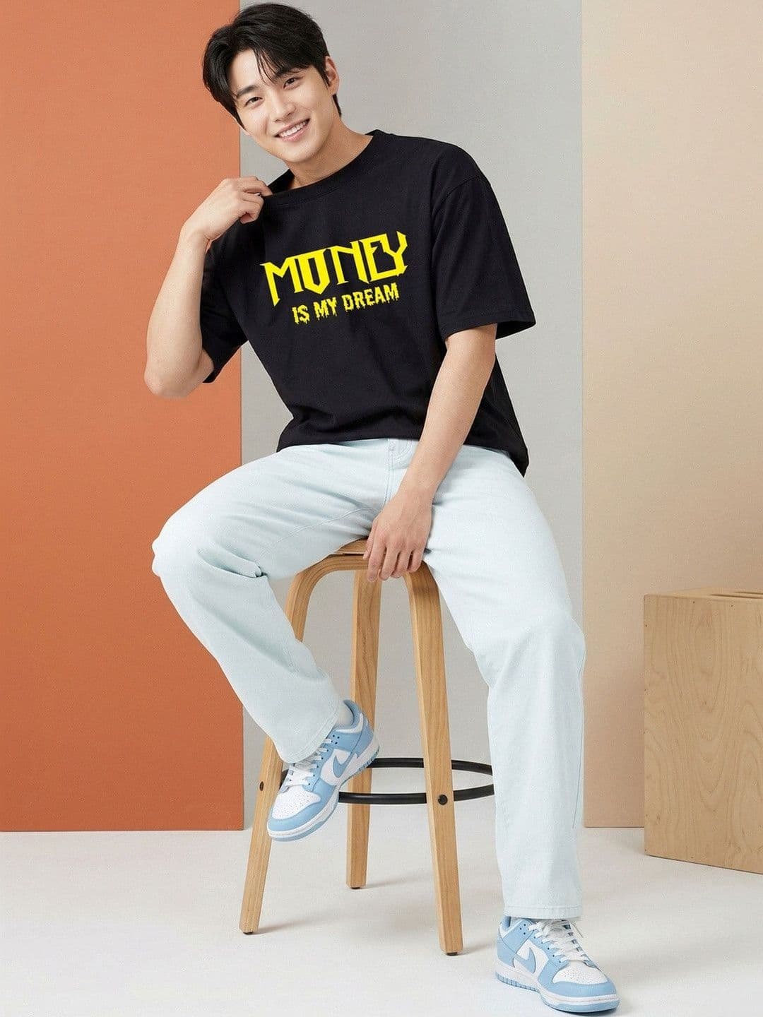 Manlino Men Printed Pure Cotton T-shirt thumbnail 5