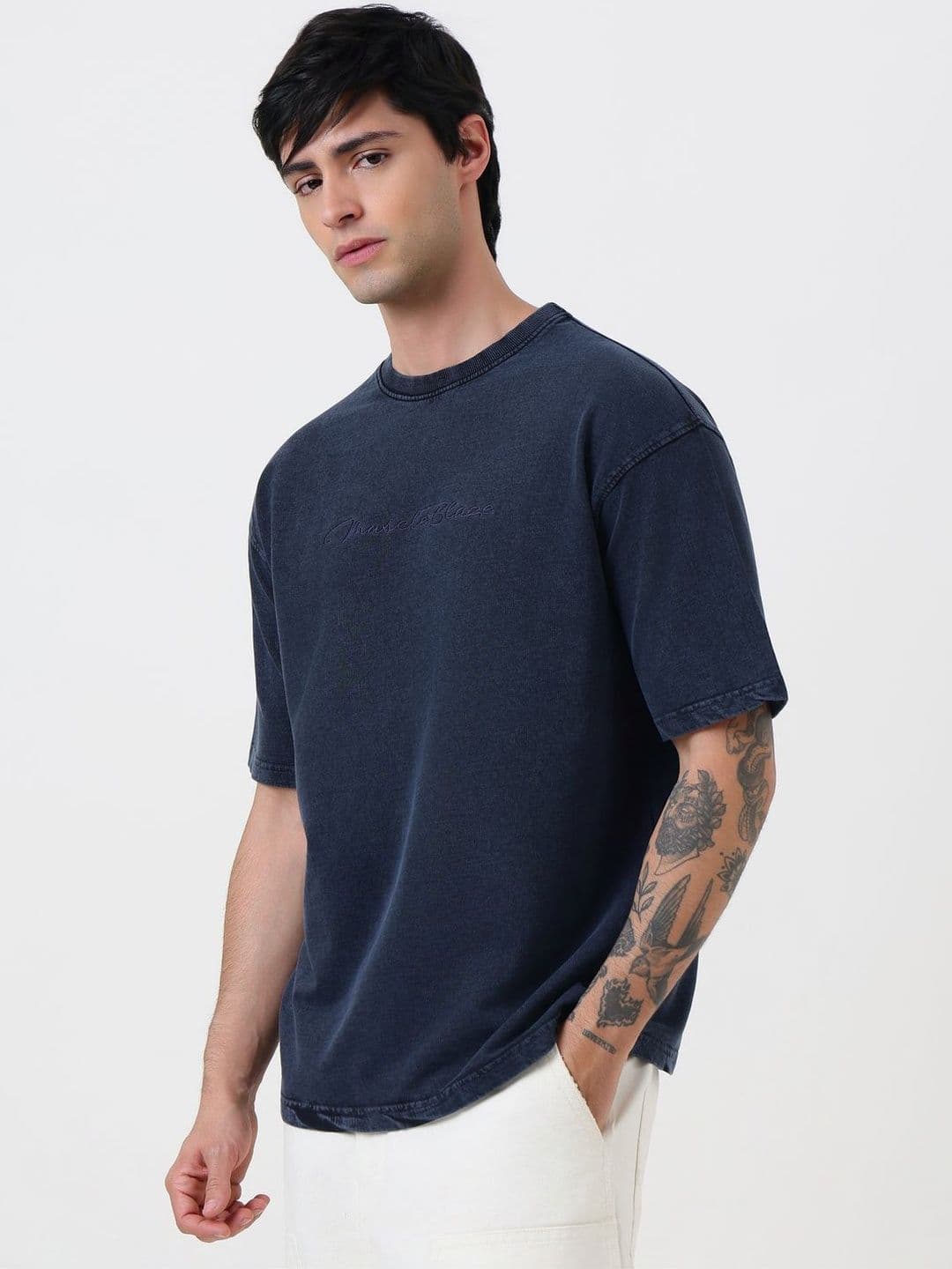 MuscleBlaze Unisex Printed T-shirt thumbnail 4