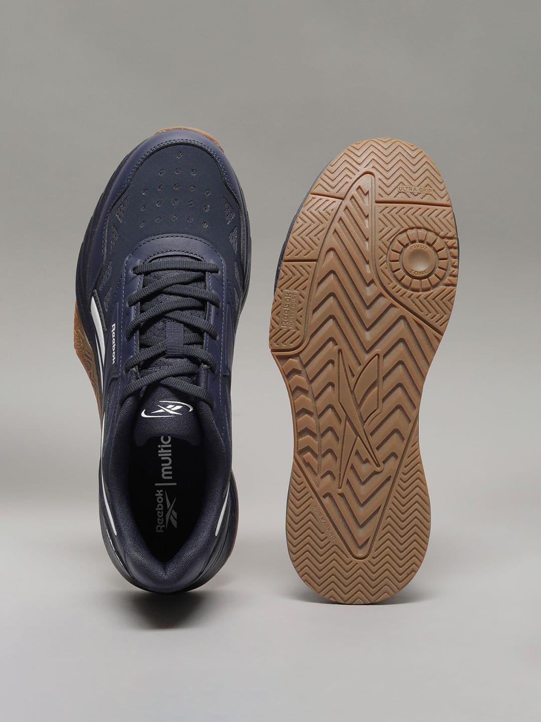 Reebok Multi Court Men Lace-Ups Badminton Sports Shoes thumbnail 7