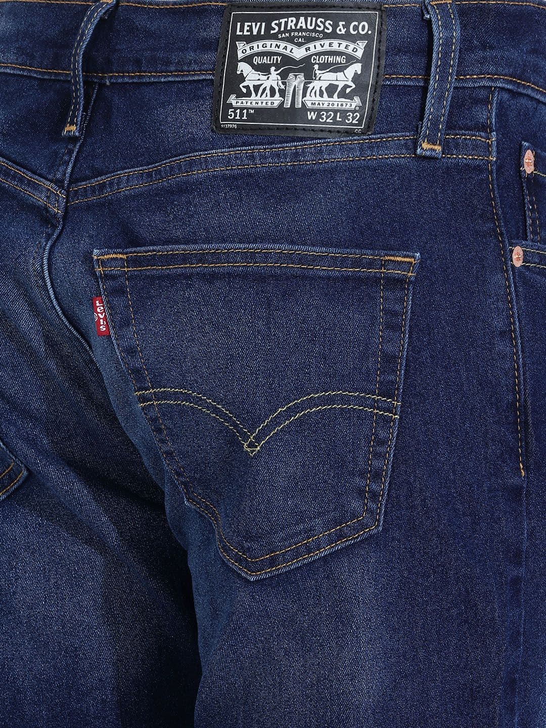 Levis Men 511 Slim Fit Stretchable Jeans thumbnail 4