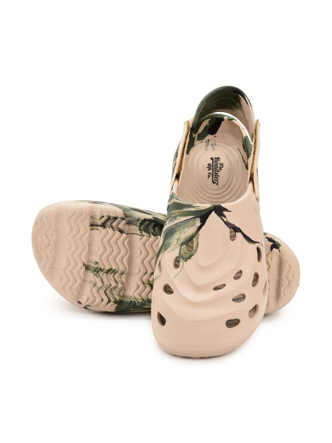 The Roadster Lifestyle Co Men Printed Clogs Flip Flops thumbnail 4