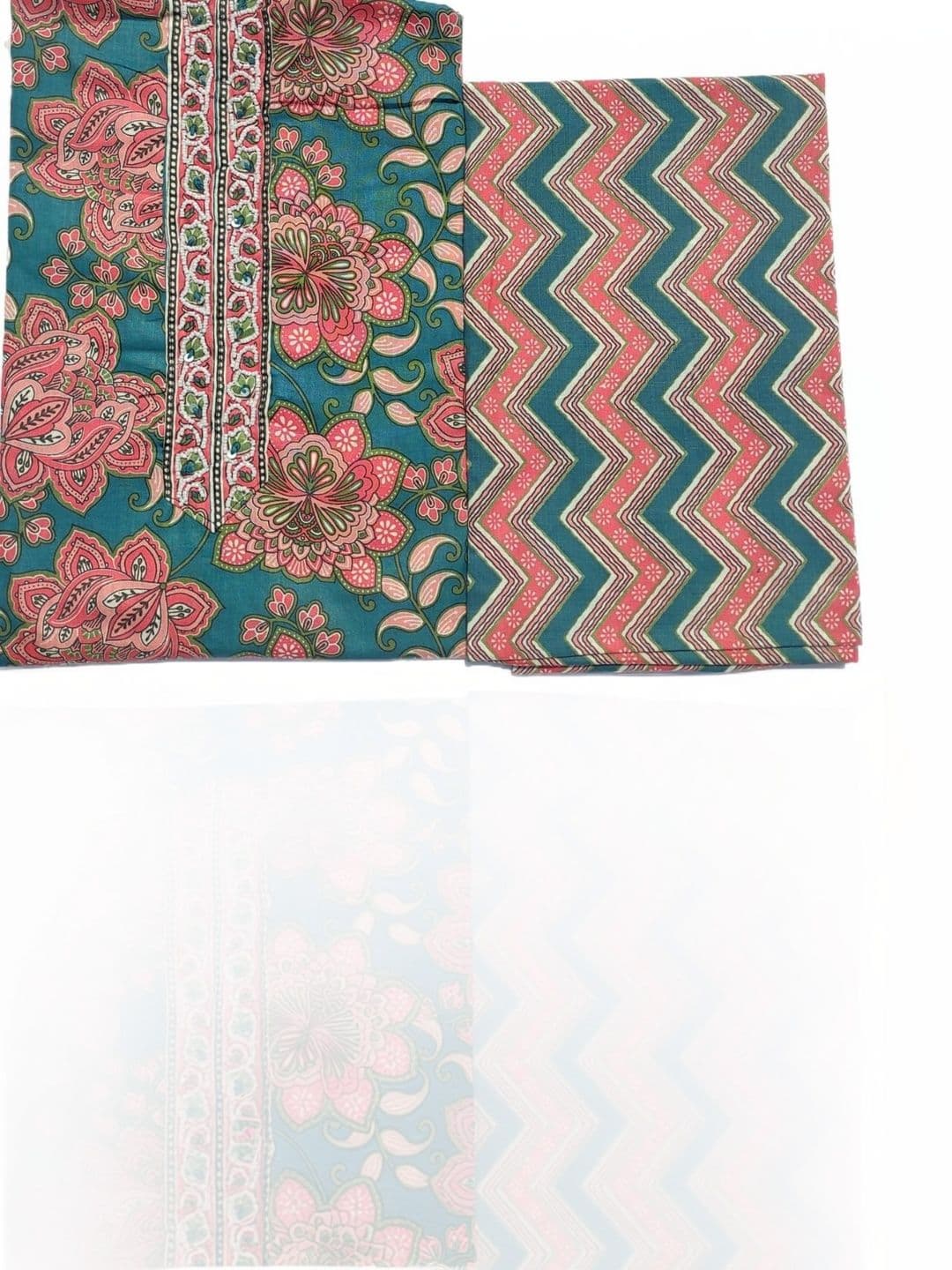 GC 80 BY GAURI COLLECTION Printed Pure Cotton Unstitched Dress Material thumbnail 3
