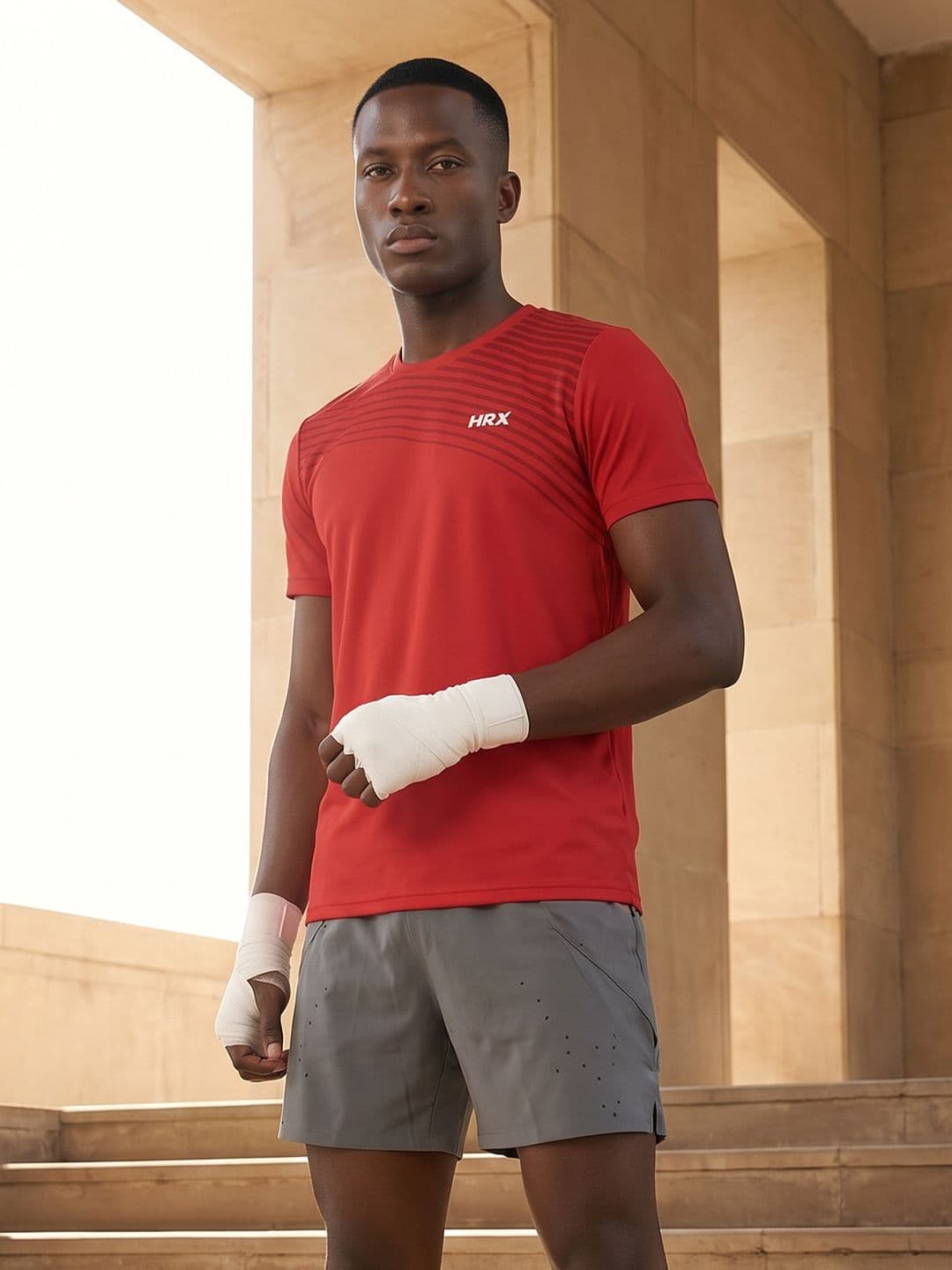 HRX by Hrithik Roshan Rapid-Dry Training T-shirt