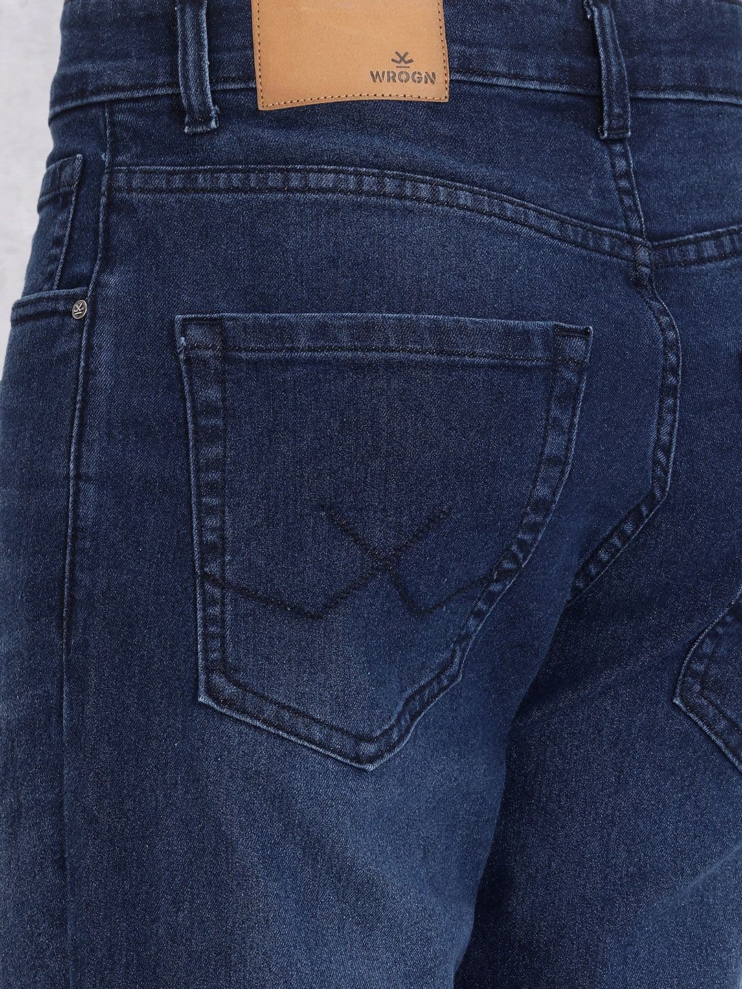 WROGN Men Bootcut Fit Stretchable Jeans thumbnail 6