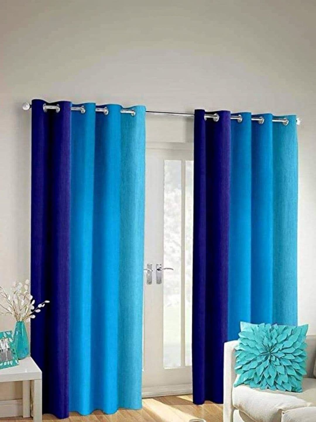 SAI ARPAN Multicoloured Curtains and Sheers - view 1