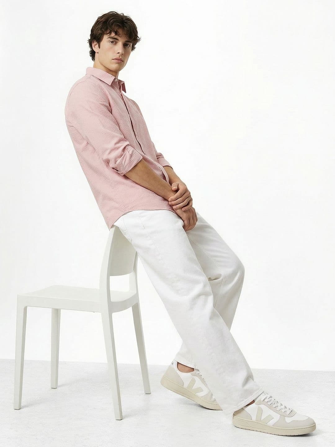 Aeropostale Pure Cotton Textured Casual Shirt thumbnail 3