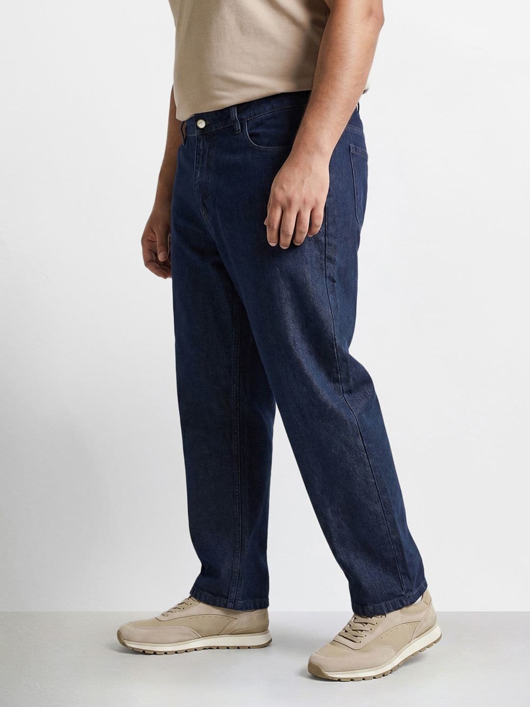 The Indian Garage Co Men Relaxed Fit Mid-Rise Jeans thumbnail 7