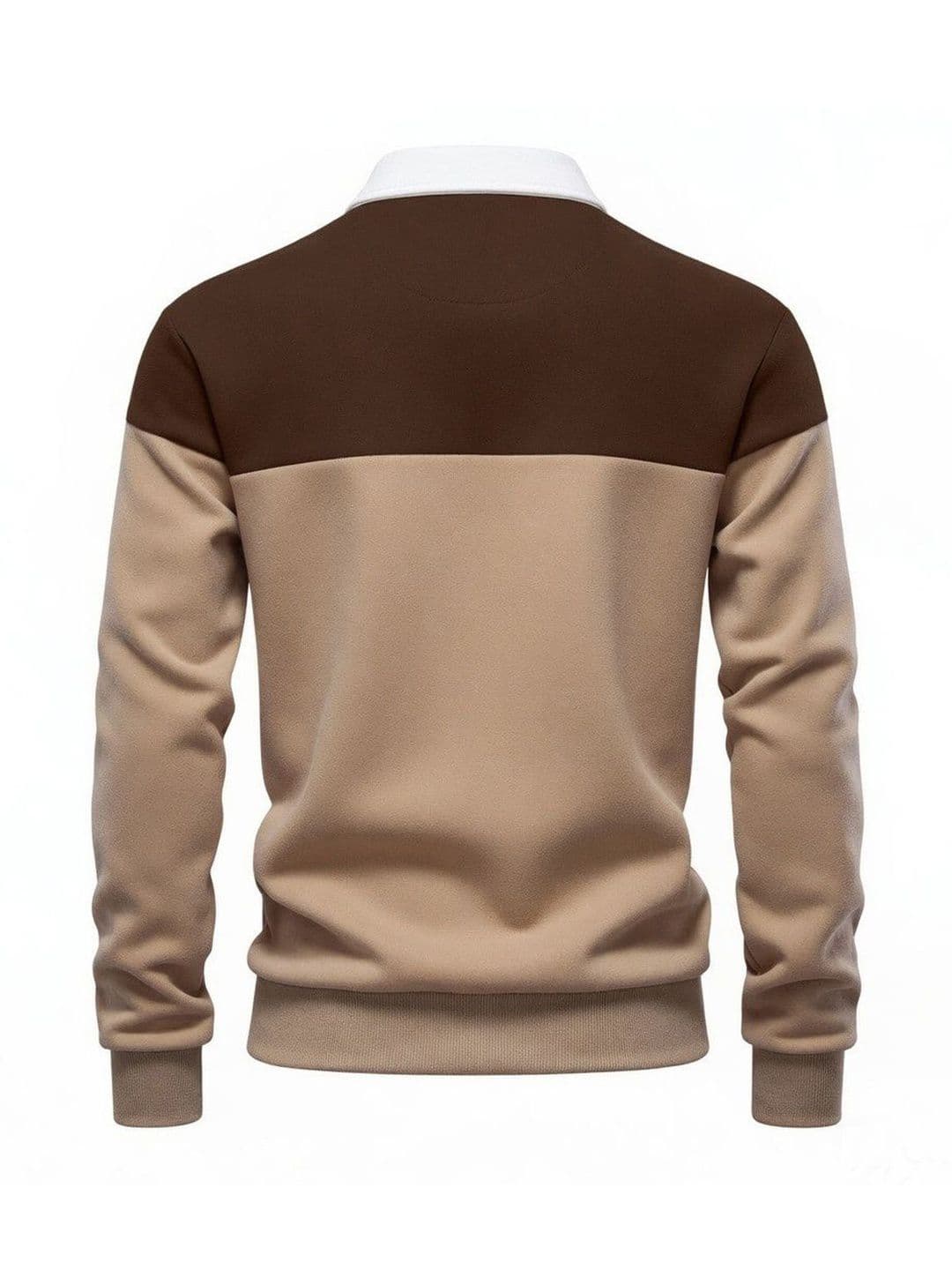 Mast & Harbour Colourblocked Polo Collar T-shirt thumbnail 7