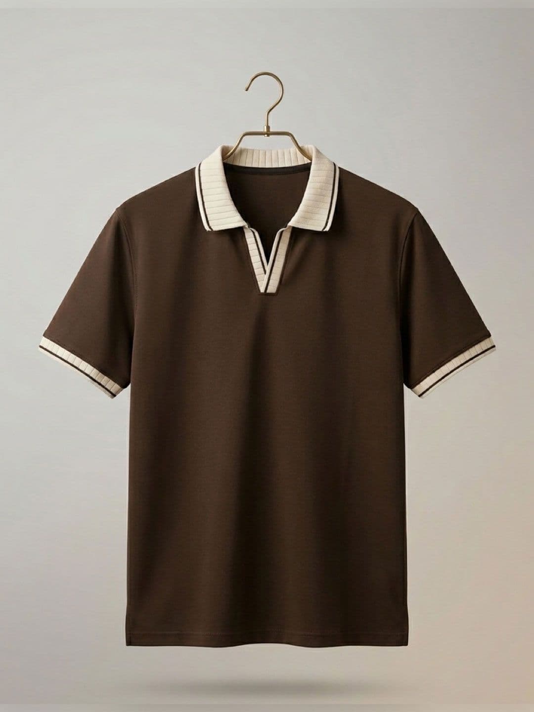 STEVE STATUS Men Polo Collar T-shirt thumbnail 5