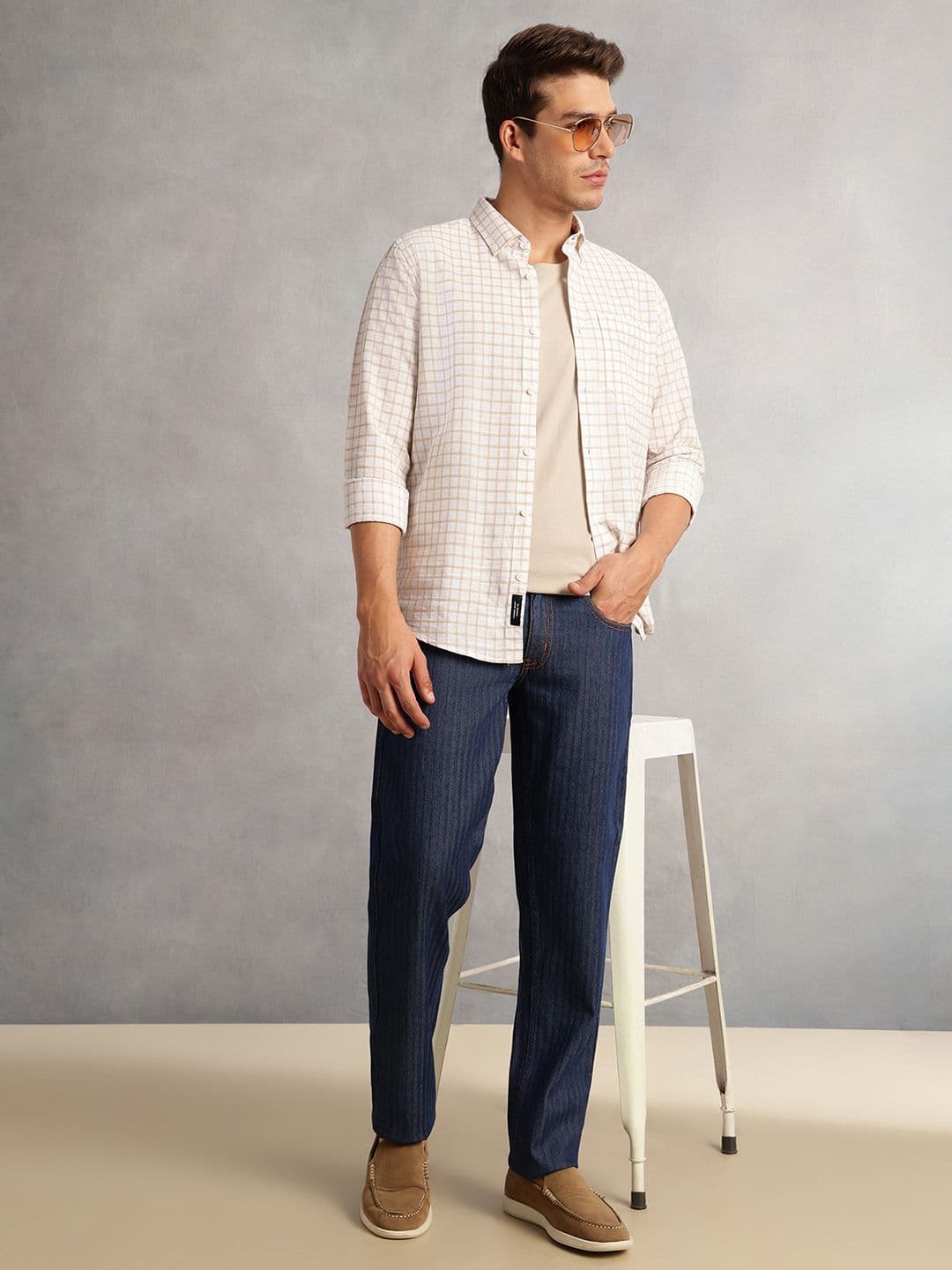 Thomas Scott Men Comfort Relaxed Fit Mid-Rise Jeans thumbnail 7