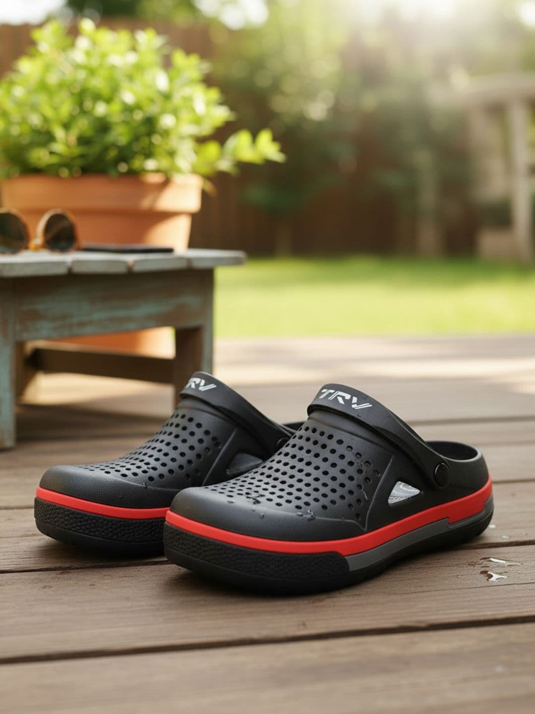 TRV Men Clogs Sandals - view 1