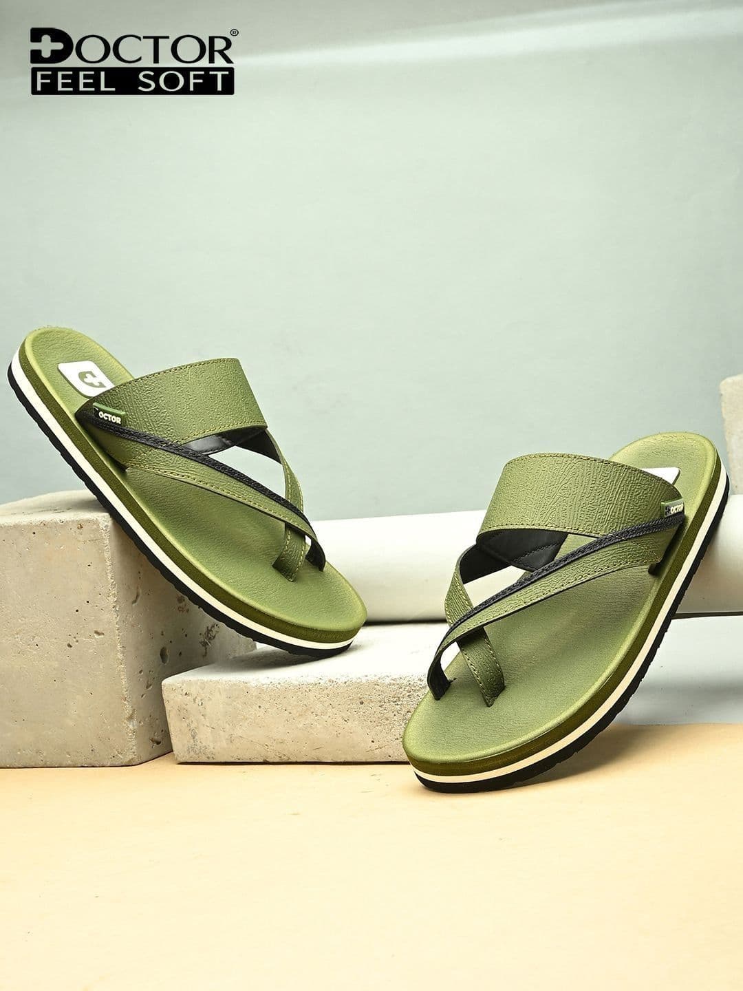 DOCTOR FEEL SOFT Men Thong Flip-Flops thumbnail 4