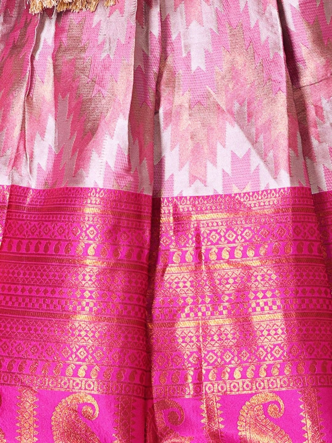 KALINI Girls Ready to Wear Lehenga & Blouse With Dupatta thumbnail 2