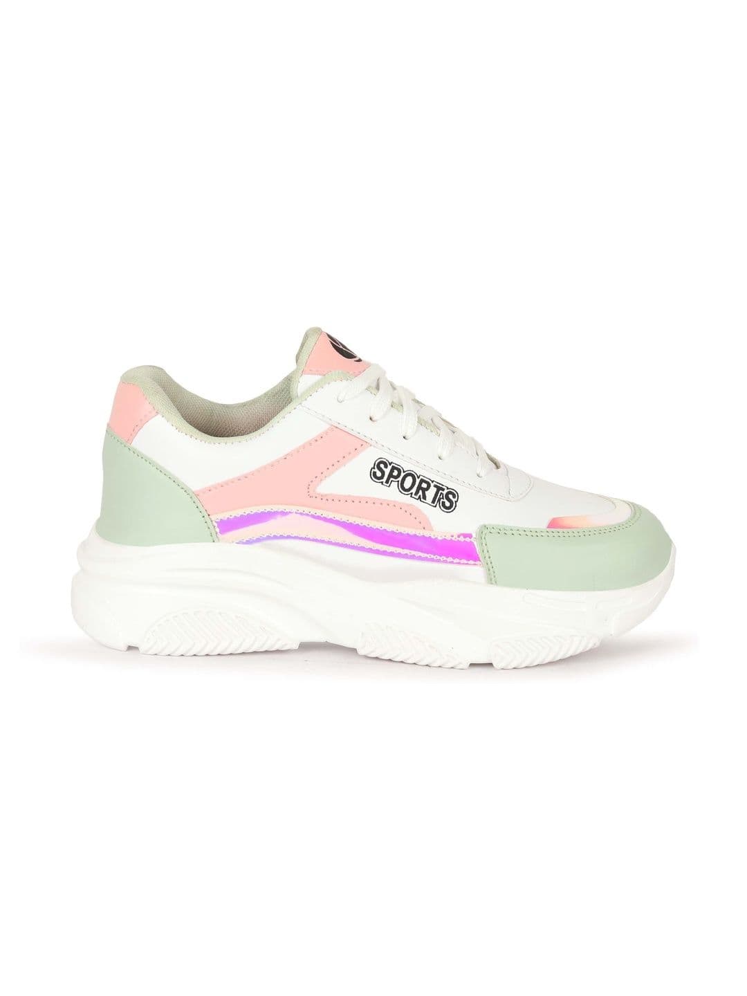 The Roadster Lifestyle Co Women Lace-Ups Walking Sports Shoes thumbnail 5