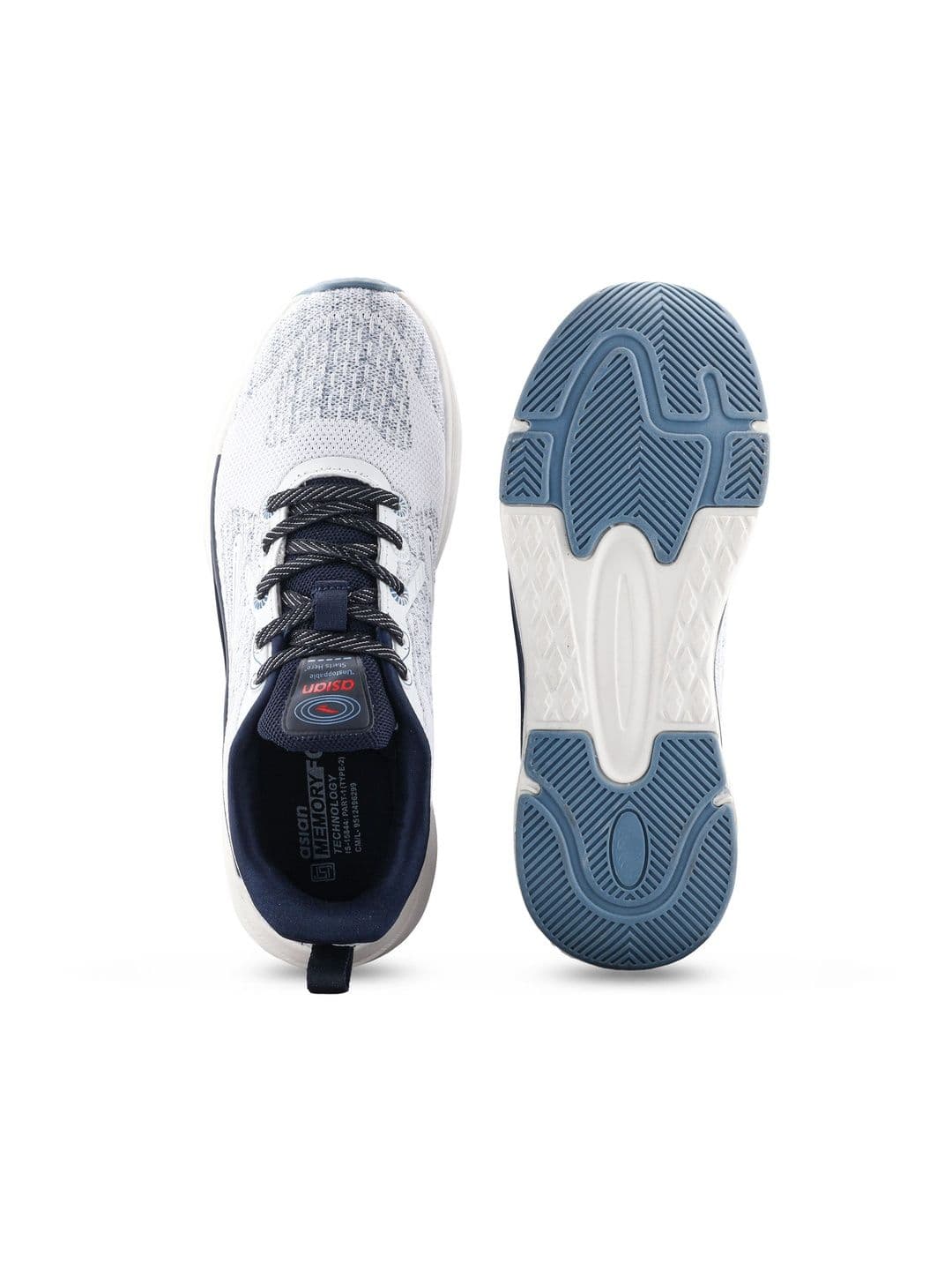 ASIAN Men Mesh Running Non-Marking Shoes thumbnail 6