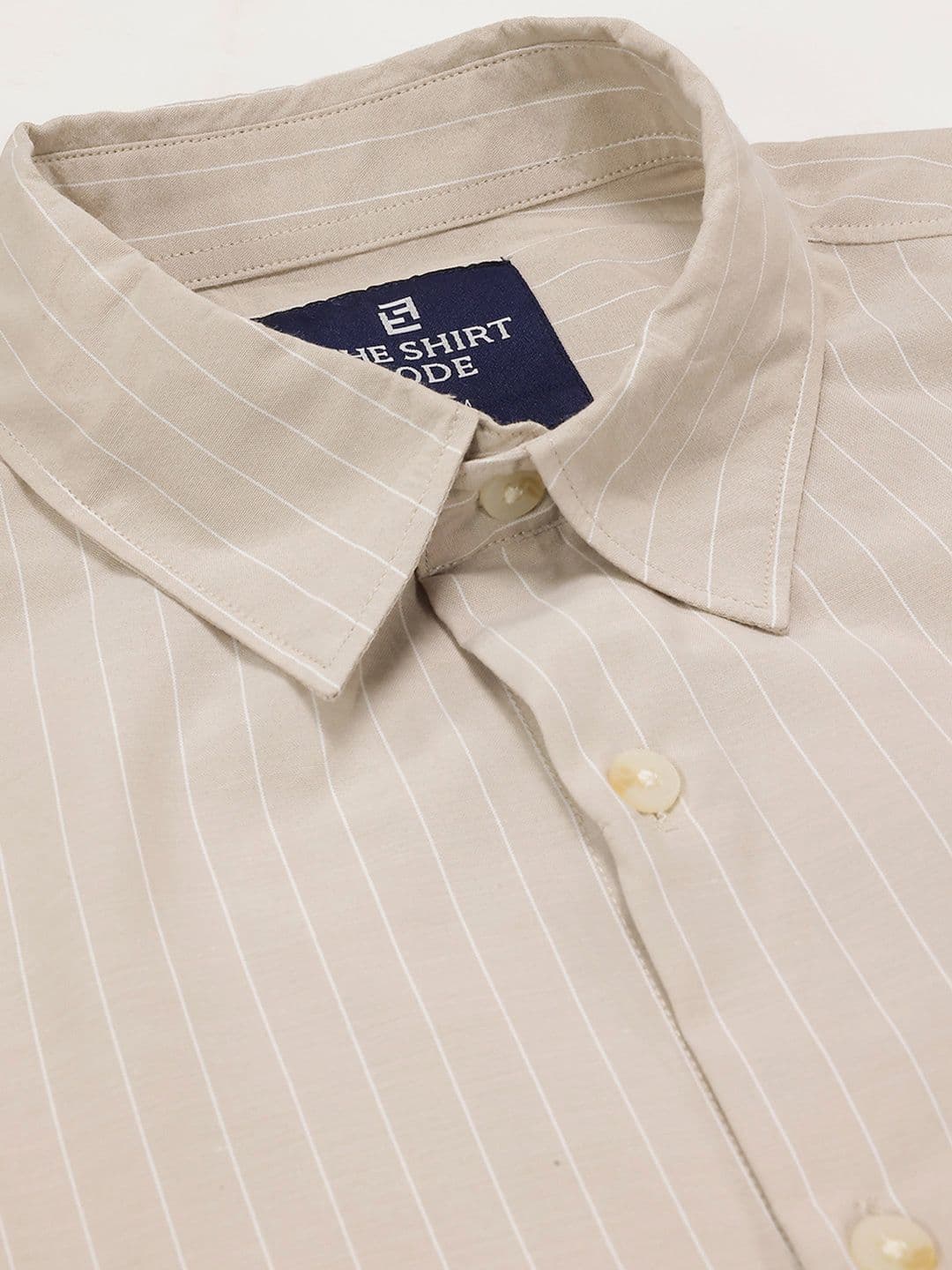 THE SHIRT CODE Striped Casual Shirt thumbnail 6