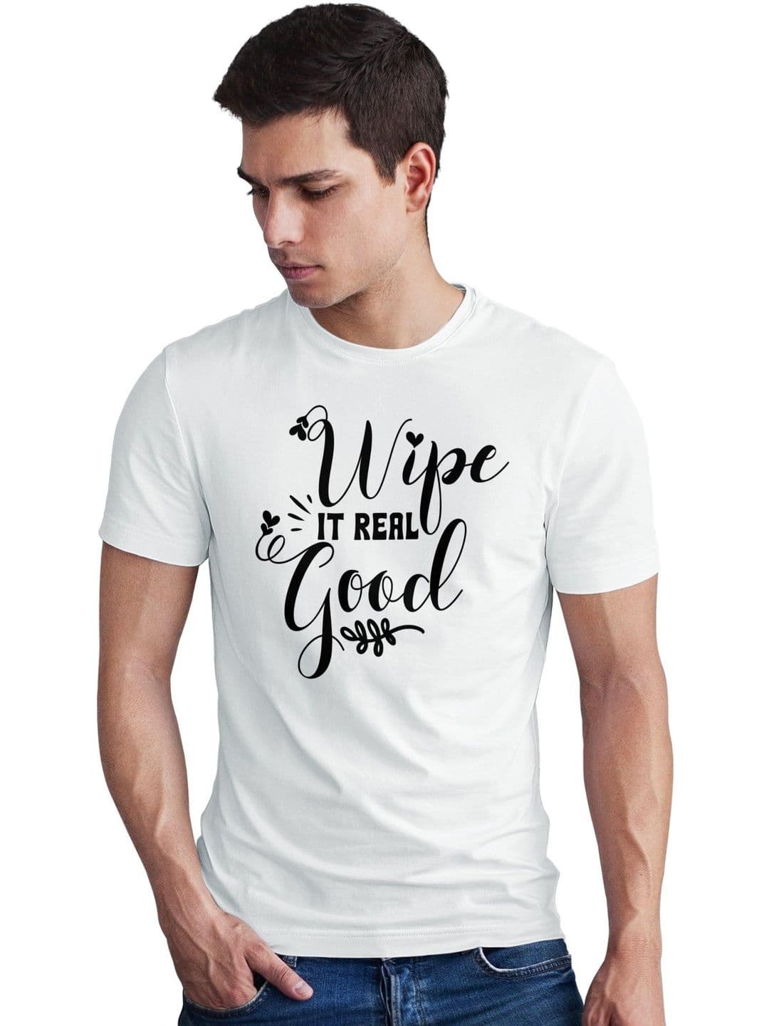 Seekbuylove Men Typography Printed Bio Finish T-shirt - view 1