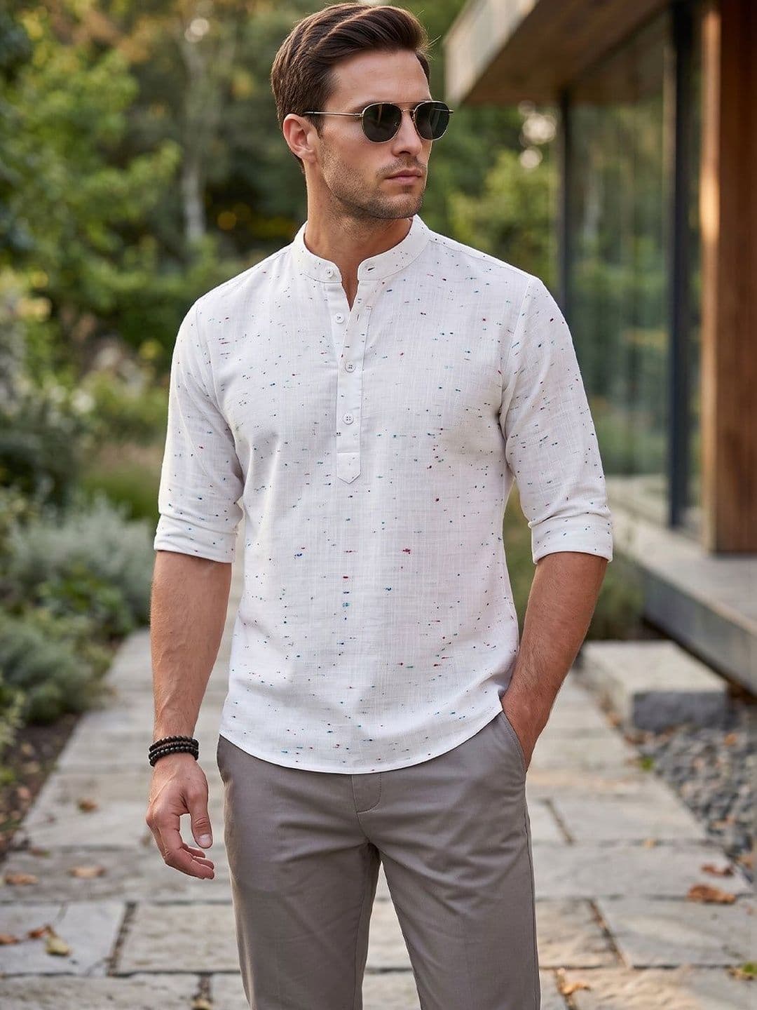 LENIA Men Printed Kurta - view 1
