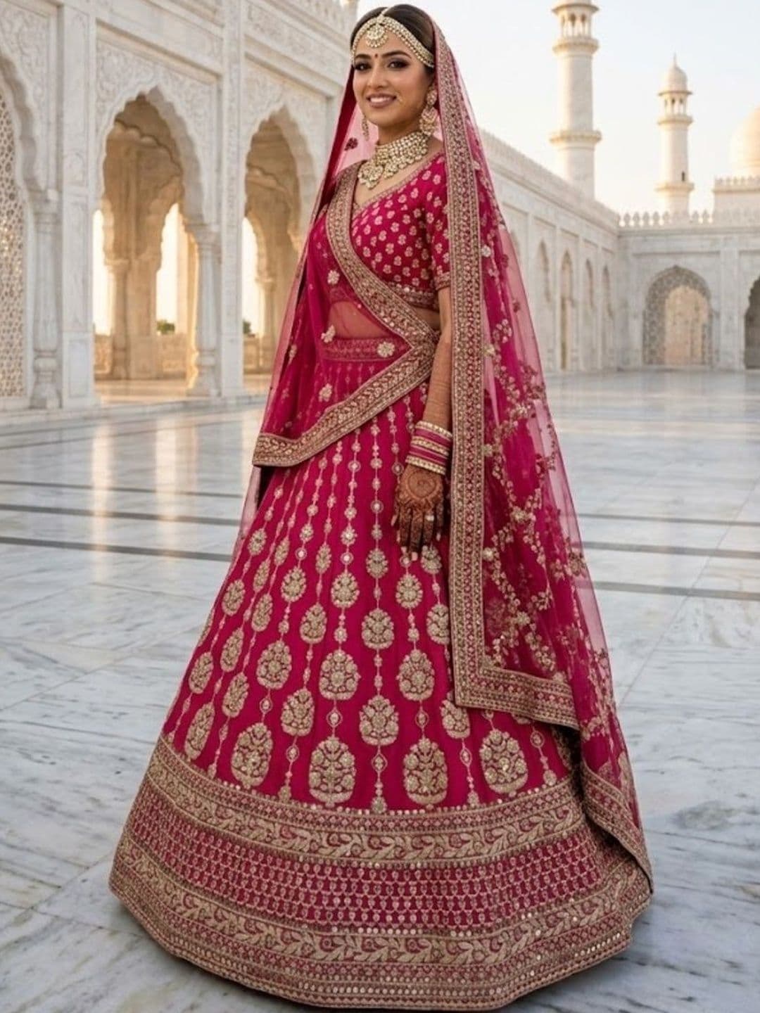 JIYANA WOMENS CHOICE Embroidered Semi-Stitched Lehenga & Unstitched Blouse With Dupatta thumbnail 5