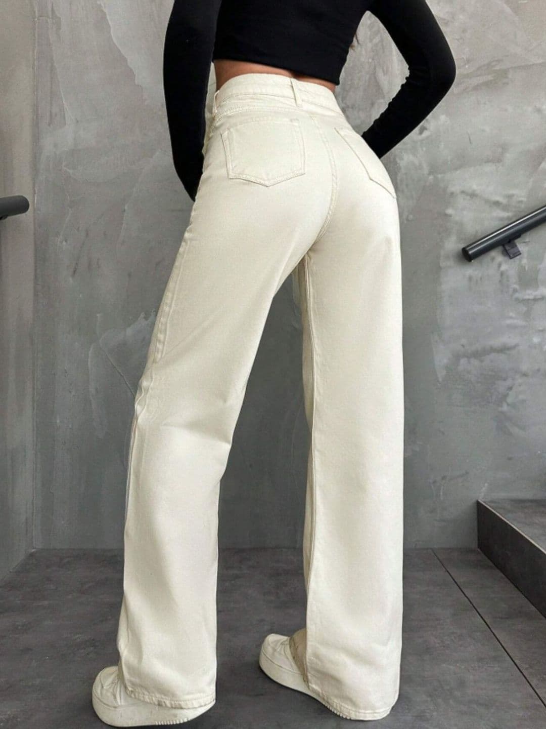 PINKLIT Women Wide Leg High-Rise Jeans thumbnail 2
