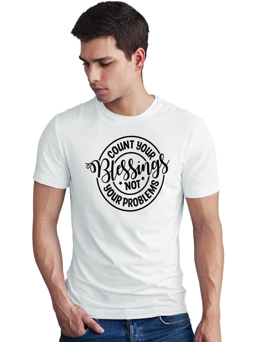 Seekbuylove Men Typography Printed Bio Finish T-shirt - view 1