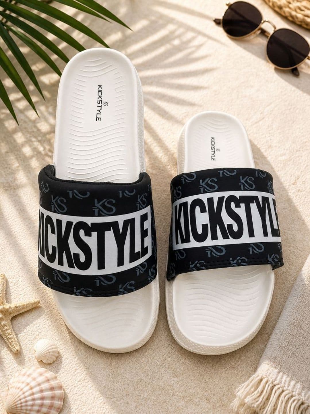 KICKSTYLE Men Printed Sliders thumbnail 2