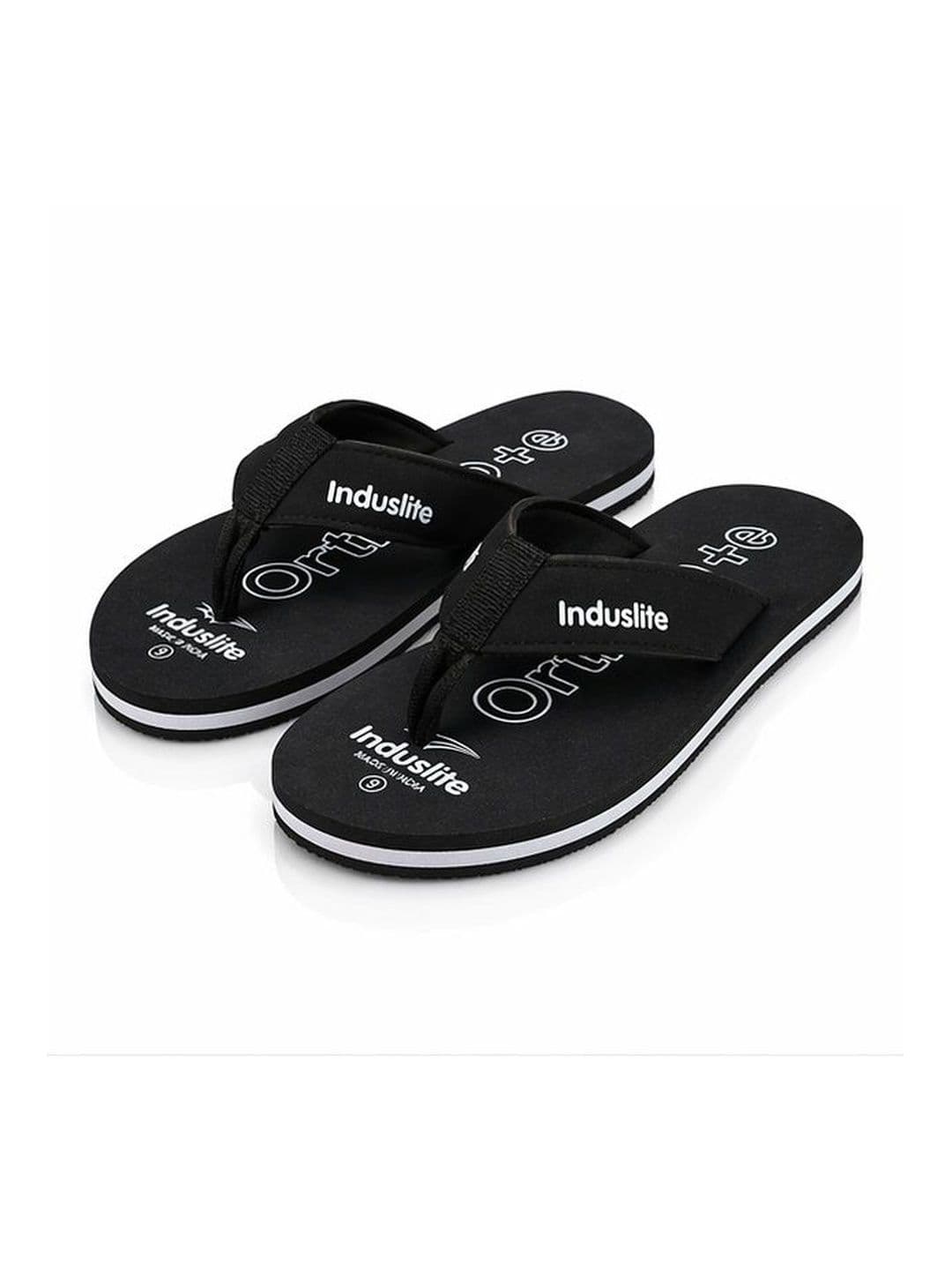 GRX Men Printed Rubber Thong Flip-Flops thumbnail 4
