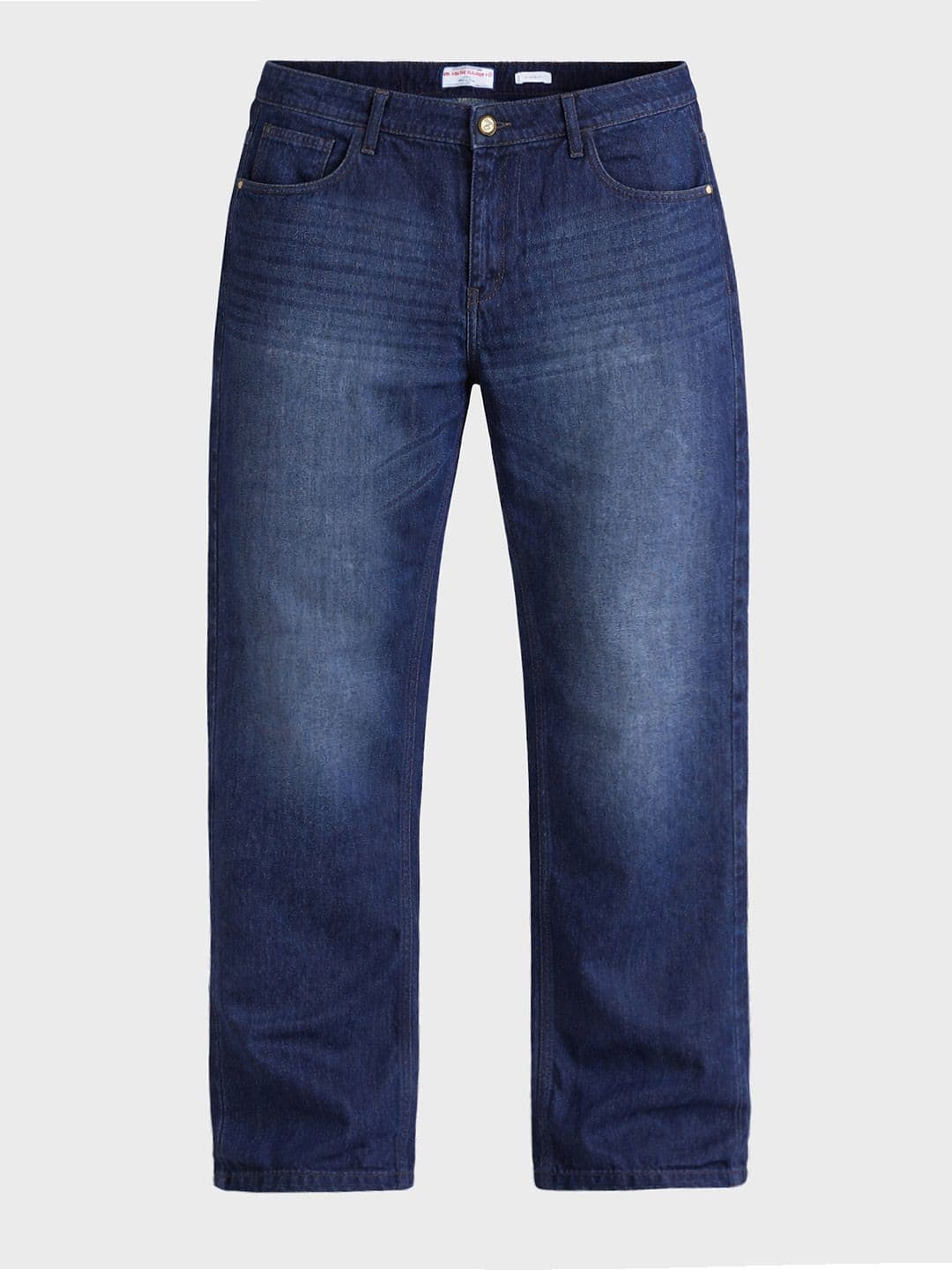 The Indian Garage Co Men Relaxed Fit Mid-Rise Light Fade Jeans thumbnail 7