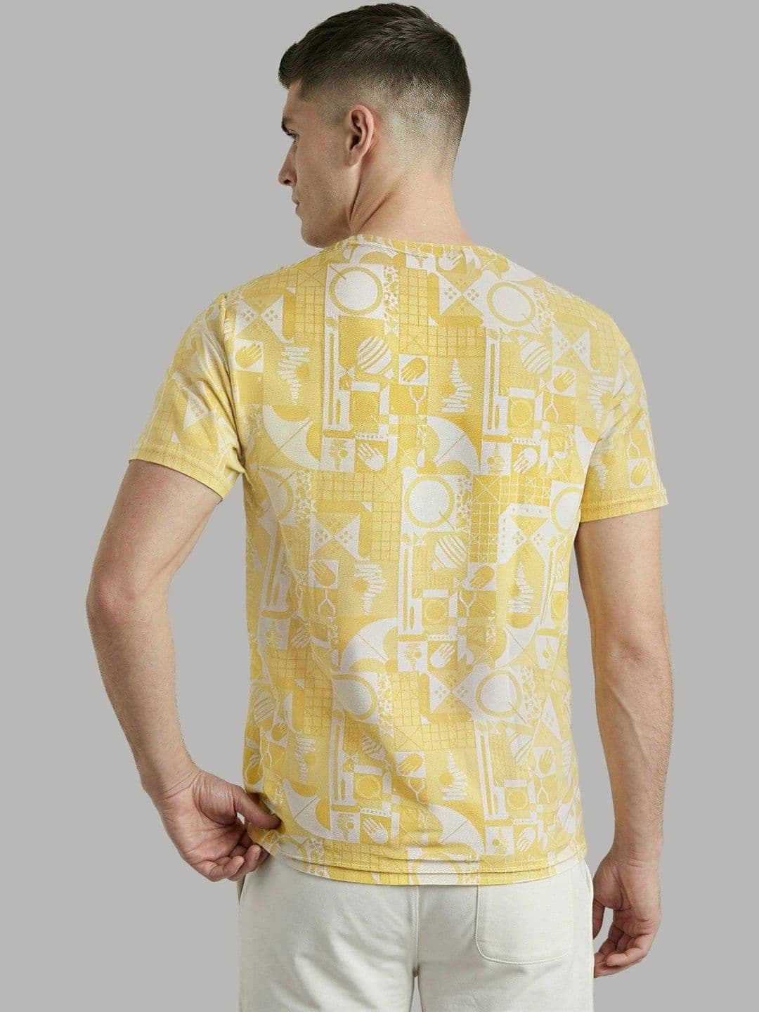 Technosport Men Printed Slim Fit T-shirt thumbnail 2