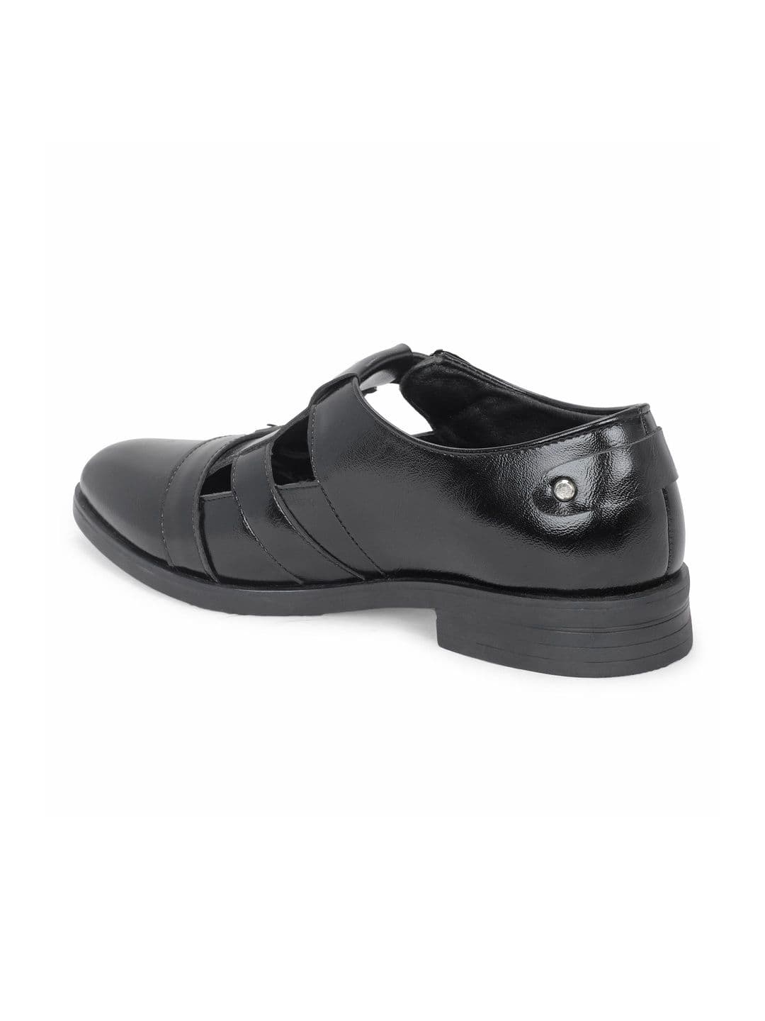 House of Pataudi Men Buckle Shoe-Style Sandals thumbnail 4