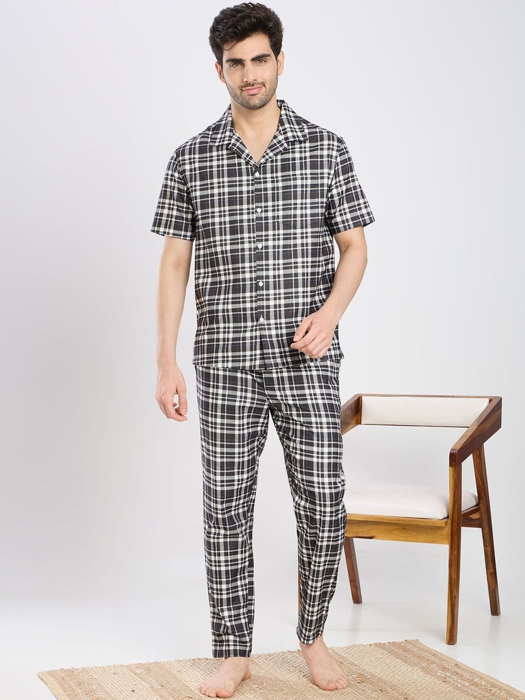 ETC Men Printed Night suit