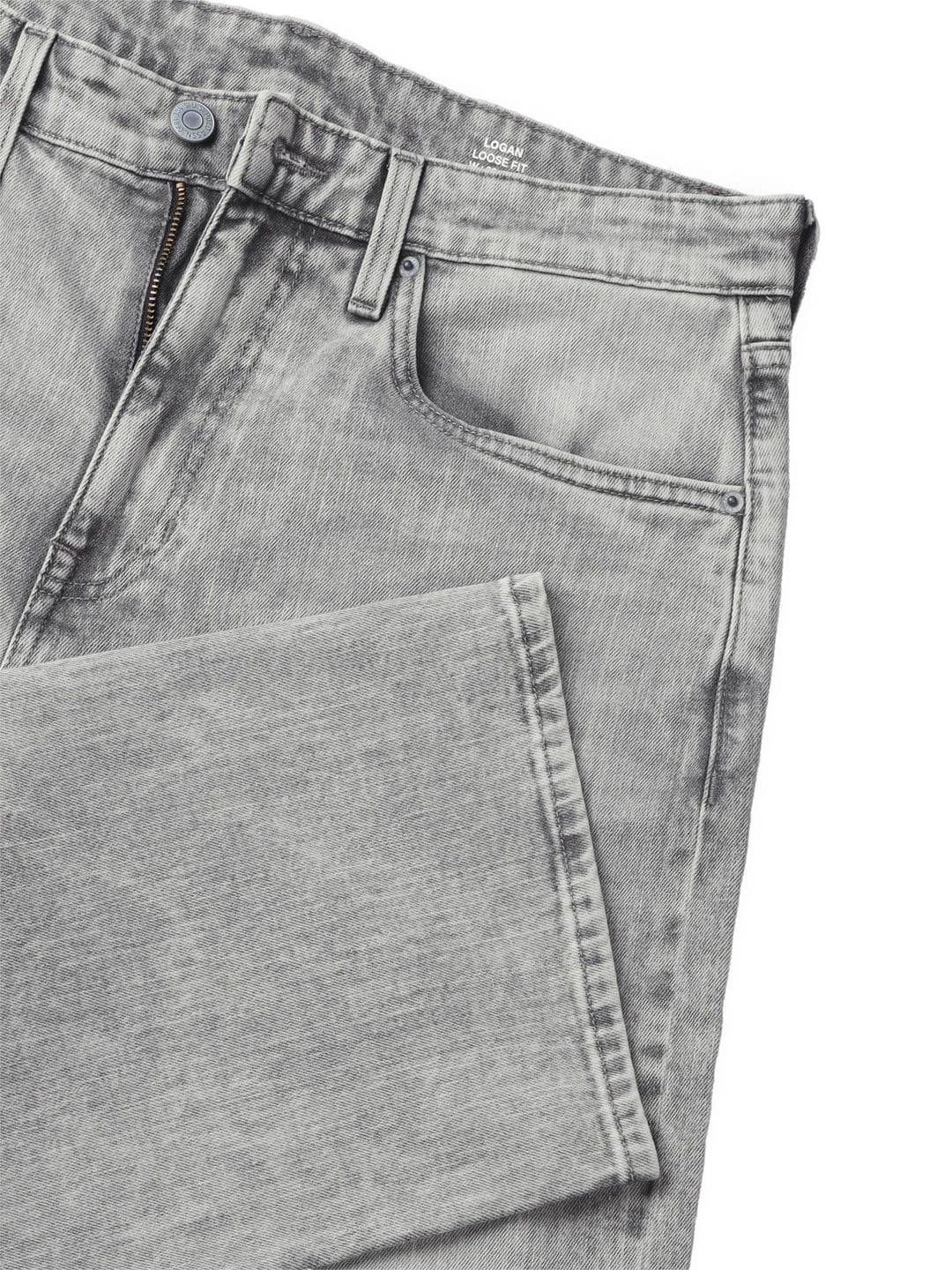 U.S. Polo Assn. Denim Co. Men Straight Fit Mid-Rise Light Fade Stretchable Jeans thumbnail 5