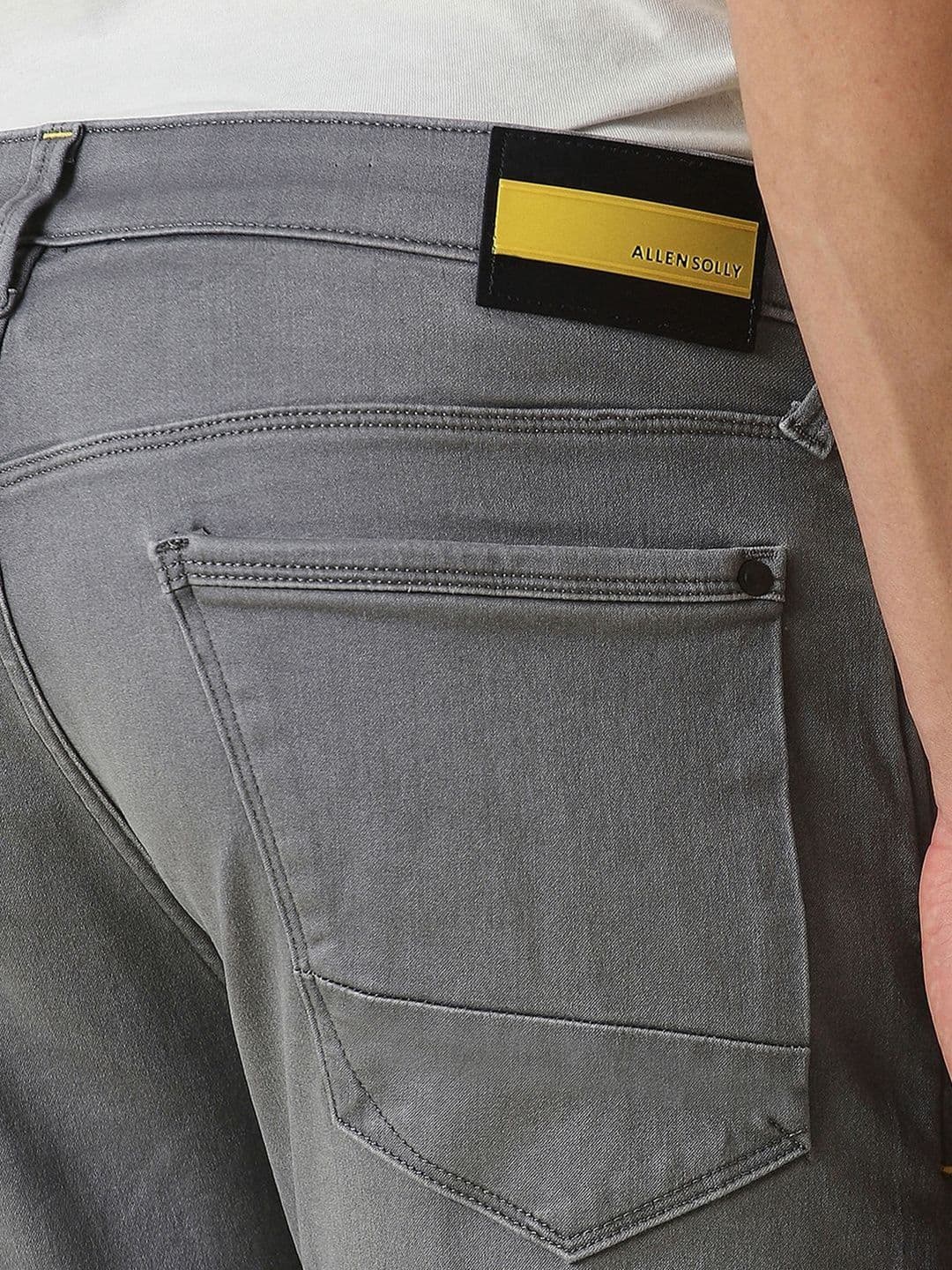 Allen Solly Men Tapered Fit Mid-Rise Jeans thumbnail 4