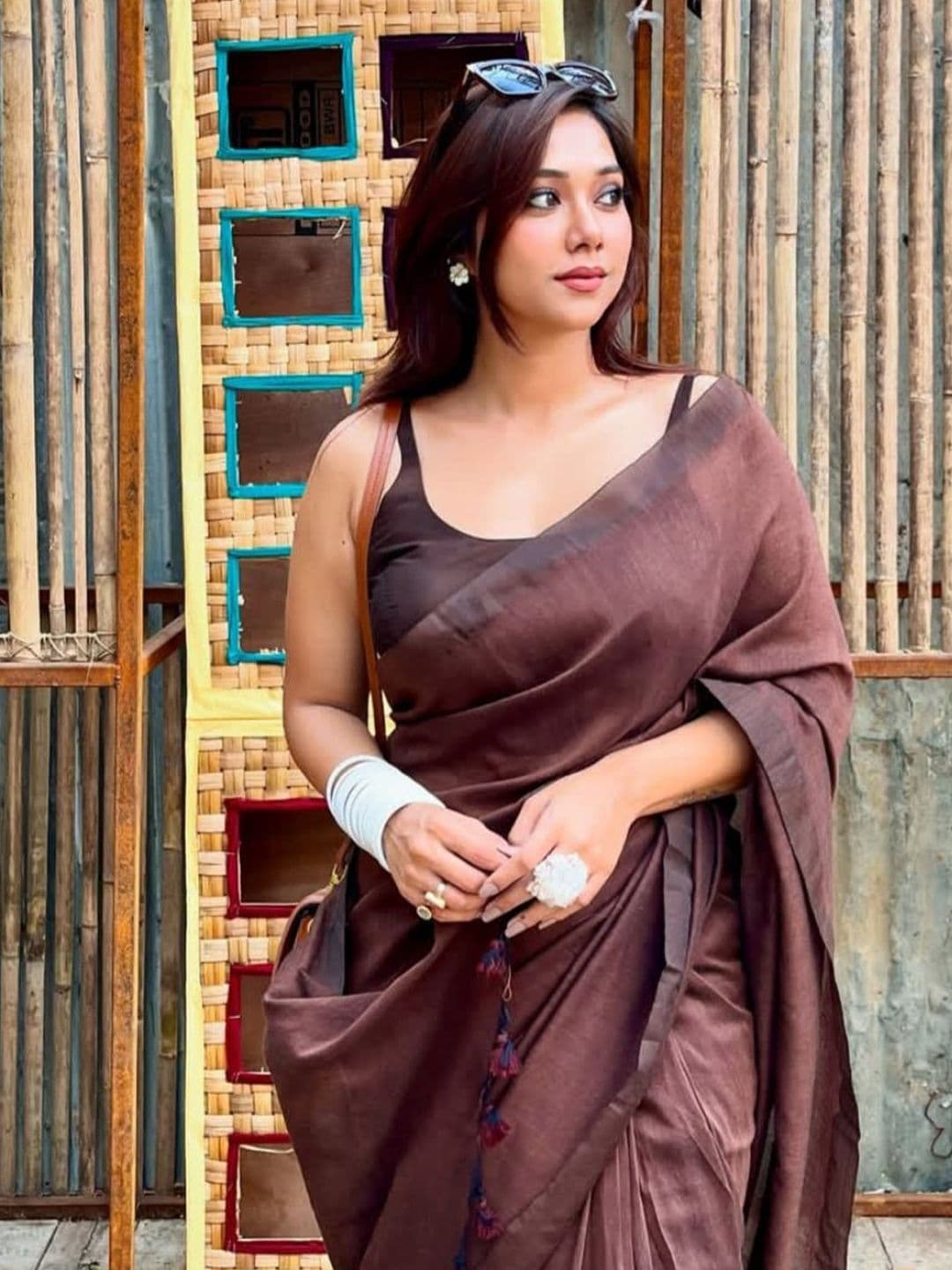 MS SARADA HANDLLOM Pure Cotton Taant Saree thumbnail 3